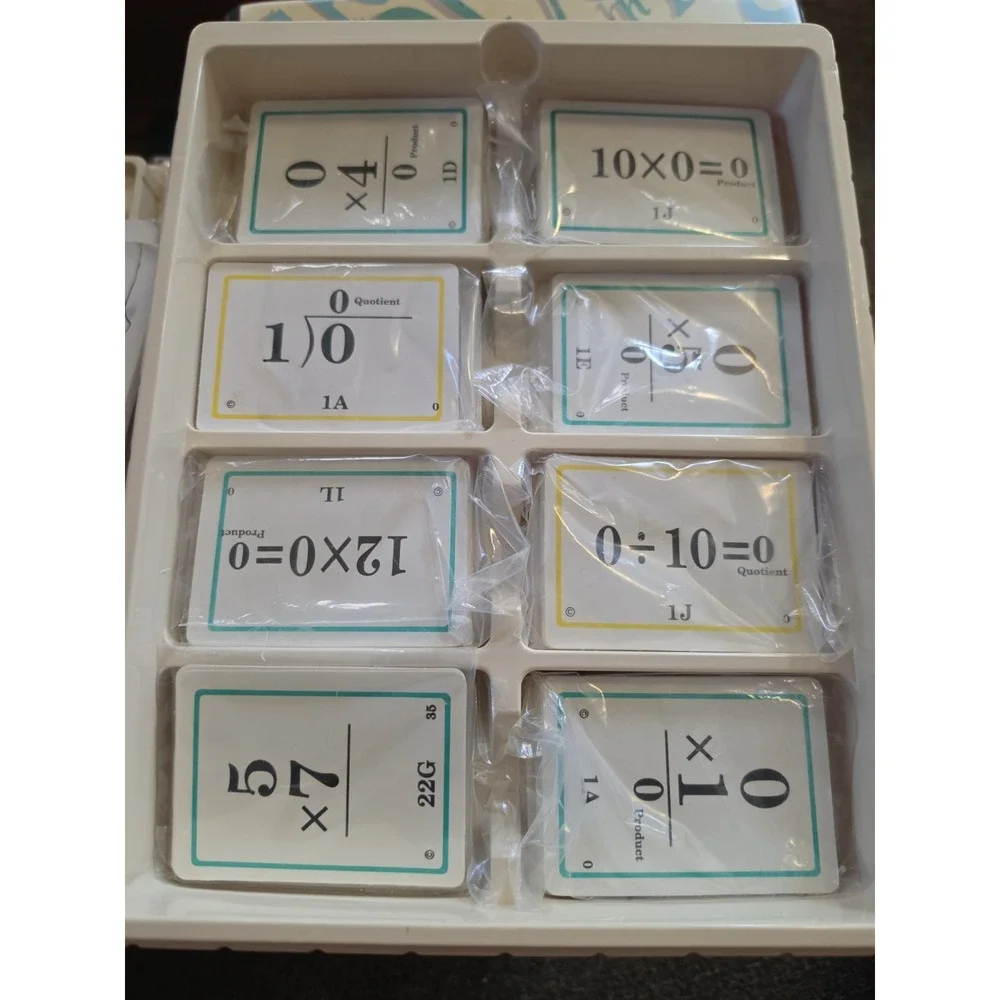 Vintage Hooked on Math Set – Complete Educational Kit, Homeschool 1992